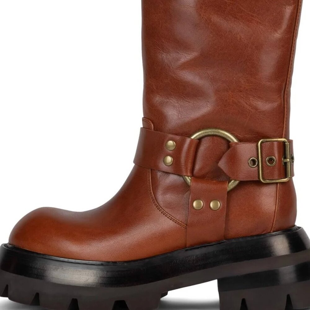 Jeffrey Campbell Gas-Pedal Moto Boots BRAND NEW